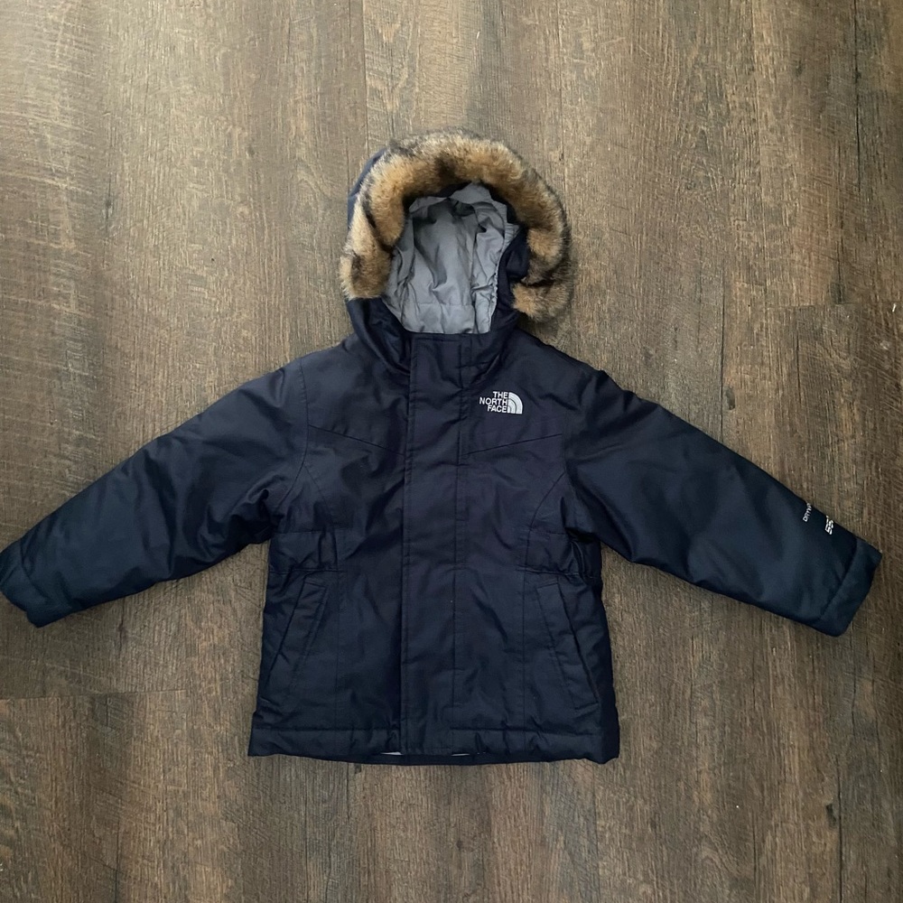 The North Face navy winter jacket